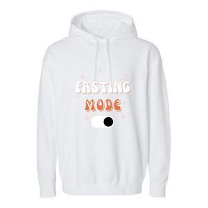 Fasting Mode On Ramadan MuBarak Gift Garment-Dyed Fleece Hoodie