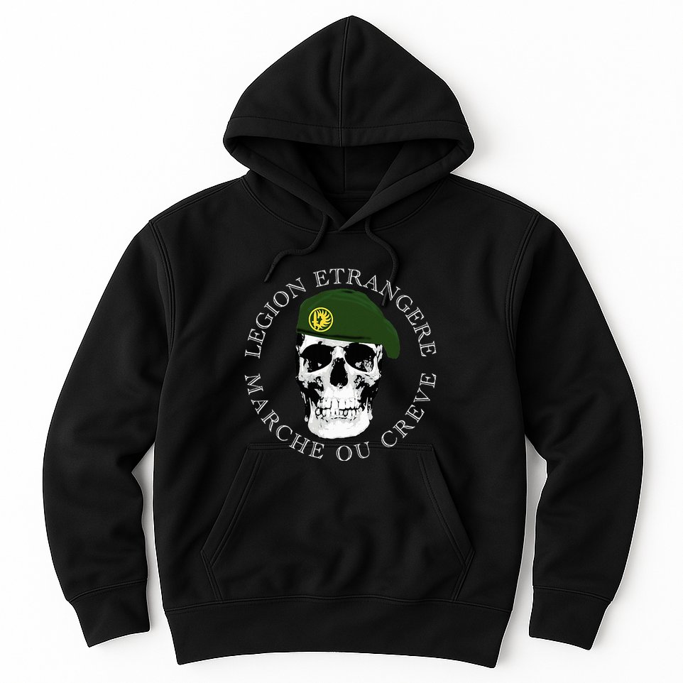 Foreign Marche Ou Creve Hoodie