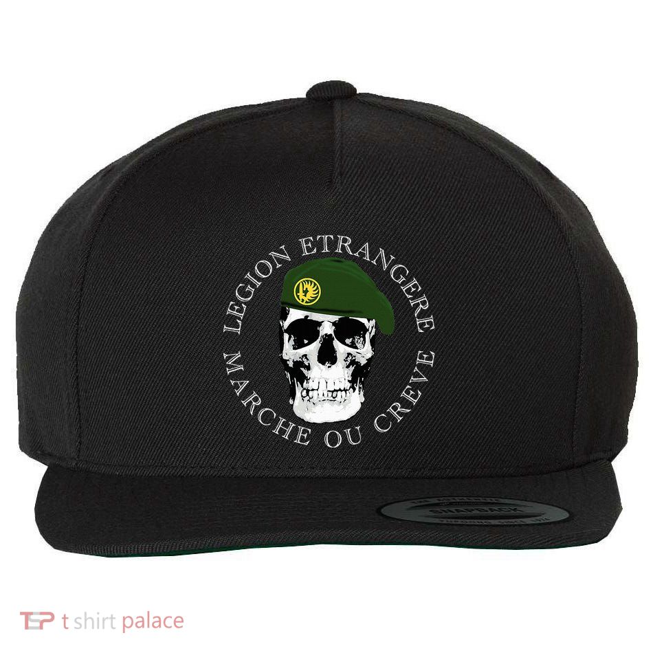 Foreign Marche Ou Creve Wool Snapback Cap