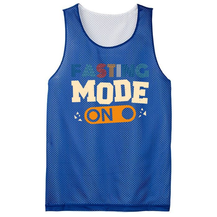 Fasting Mode On Ramadan Fasting And Weight Loss Gift Mesh Reversible Basketball Jersey Tank