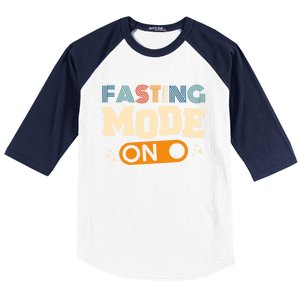 Fasting Mode On Ramadan Fasting And Weight Loss Gift Baseball Sleeve Shirt