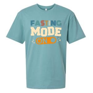 Fasting Mode On Ramadan Fasting And Weight Loss Gift Sueded Cloud Jersey T-Shirt