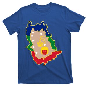 Flag Map Of Amazonas Venezuela Gift T-Shirt