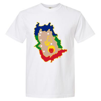 Flag Map Of Amazonas Venezuela Gift Garment-Dyed Heavyweight T-Shirt