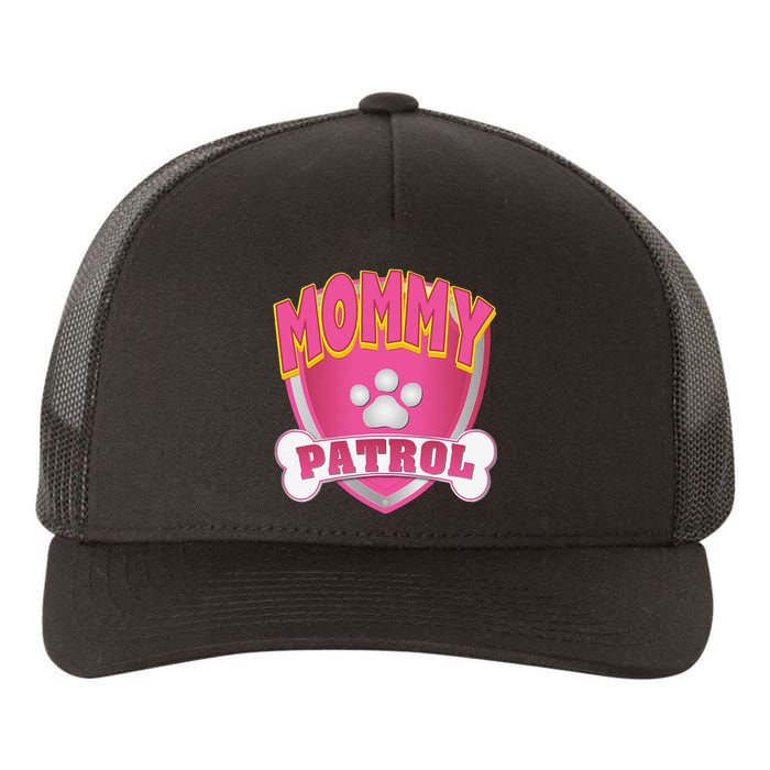 Funny Mommy Of The Birthday Girl Dog Paw Mom Matching Gift Yupoong Adult 5-Panel Trucker Hat