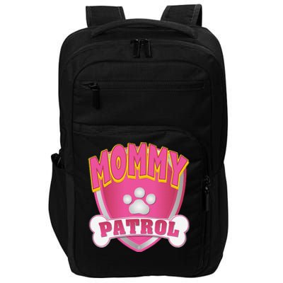 Funny Mommy Of The Birthday Girl Dog Paw Mom Matching Gift Impact Tech Backpack