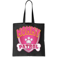 Funny Mommy Of The Birthday Girl Dog Paw Mom Matching Gift Tote Bag