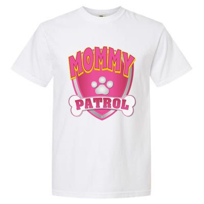 Funny Mommy Of The Birthday Girl Dog Paw Mom Matching Gift Garment-Dyed Heavyweight T-Shirt