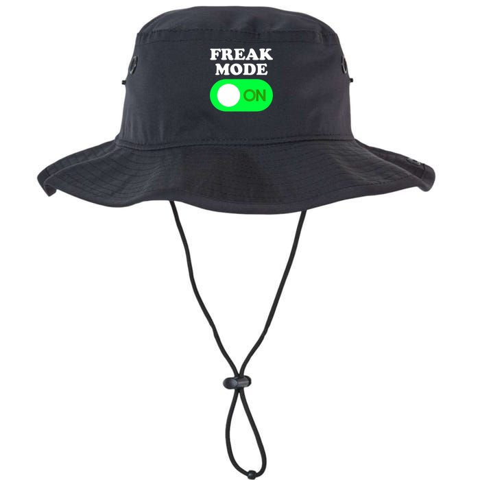 FREAK MODE ON - Funny Power Button Freaky Viral Slang Meme  Bucket Hat