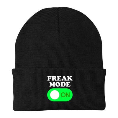 FREAK MODE ON - Funny Power Button Freaky Viral Slang Meme  Beanie