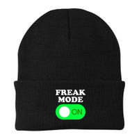 FREAK MODE ON - Funny Power Button Freaky Viral Slang Meme  Beanie