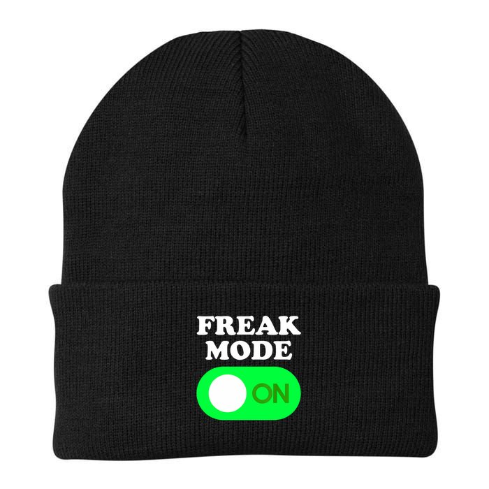 FREAK MODE ON - Funny Power Button Freaky Viral Slang Meme  Beanie