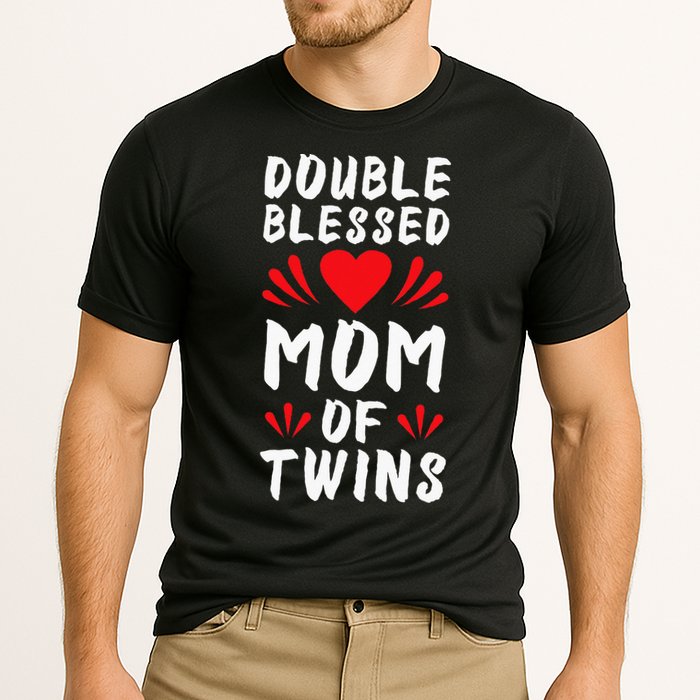 Funny Mom Of Twins Mother Of Twins Cooling Performance Crew T-Shirt