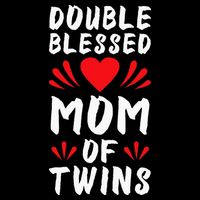 Funny Mom Of Twins Mother Of Twins Impact Tech Backpack