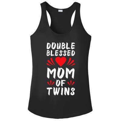 Funny Mom Of Twins Mother Of Twins Ladies PosiCharge Competitor Racerback Tank