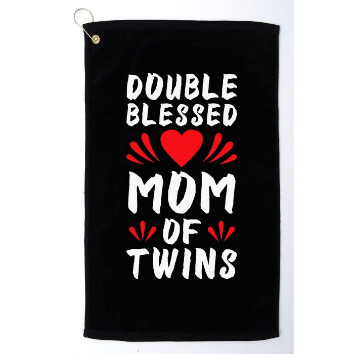 Funny Mom Of Twins Mother Of Twins Golf Towel