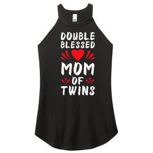 Funny Mom Of Twins Mother Of Twins Women's Perfect Tri Rocker Tank