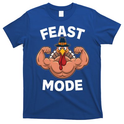 Feast Mode On Turkey Muscle Thanksgiving T-Shirt