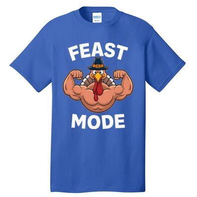 Feast Mode On Turkey Muscle Thanksgiving Tall T-Shirt