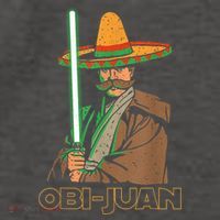 Funny Mexican Obi Juan Movie Parody Nerd Cinco De Mayo Gift Vector Backpack