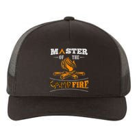 Funny Master Of The Campfire Men Women Campers Yupoong Adult 5-Panel Trucker Hat