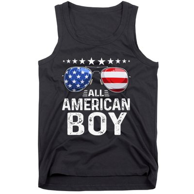 Family Matching Outfit All American 4th of July USA Tank Top