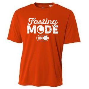 Fasting Mode On Cool Ramadan Karim Design Gift Cooling Performance Crew T-Shirt