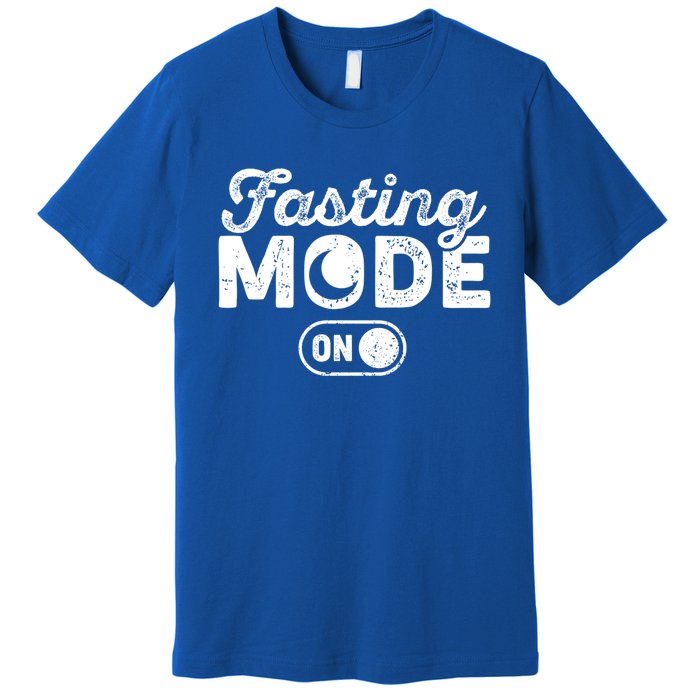 Fasting Mode On Cool Ramadan Karim Design Gift Premium T-Shirt