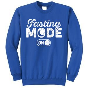 Fasting Mode On Cool Ramadan Karim Design Gift Tall Sweatshirt