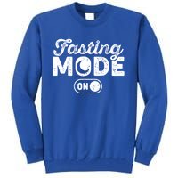 Fasting Mode On Cool Ramadan Karim Design Gift Tall Sweatshirt