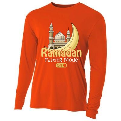 Fasting Mode On Ramadan Kareem Cool Islamic Gift Idea Gift Cooling Performance Long Sleeve Crew