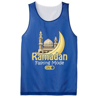 Fasting Mode On Ramadan Kareem Cool Islamic Gift Idea Gift Mesh Reversible Basketball Jersey Tank