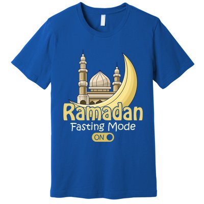 Fasting Mode On Ramadan Kareem Cool Islamic Gift Idea Gift Premium T-Shirt