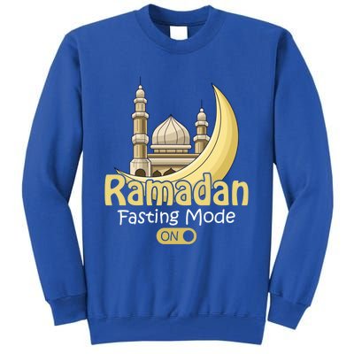 Fasting Mode On Ramadan Kareem Cool Islamic Gift Idea Gift Tall Sweatshirt