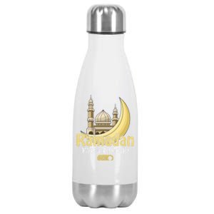 Fasting Mode On Ramadan Kareem Cool Islamic Gift Idea Gift Stainless Steel Insulated Water Bottle