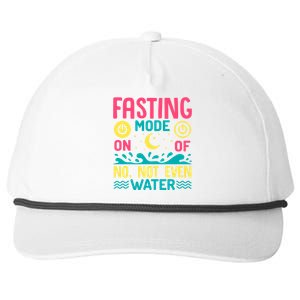 Fasting Mode On Ramadan Weight Loss And Fasting Gift Snapback Five-Panel Rope Hat