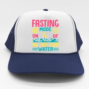 Fasting Mode On Ramadan Weight Loss And Fasting Gift Trucker Hat