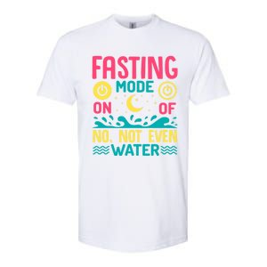 Fasting Mode On Ramadan Weight Loss And Fasting Gift Softstyle CVC T-Shirt