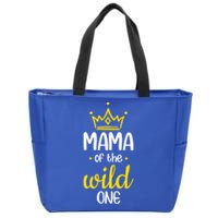 Funny Mama Of The Wild One Mom Of The Wild One Gift Zip Tote Bag