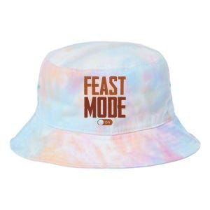 Feast Mode On Funny Thanksgiving Holiday Tie Dye Newport Bucket Hat