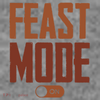 Feast Mode On Funny Thanksgiving Holiday Sustainable Beanie
