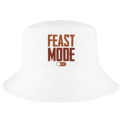 Feast Mode On Funny Thanksgiving Holiday Cool Comfort Performance Bucket Hat