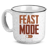 Feast Mode On Funny Thanksgiving Holiday 15oz Campfire Ceramic Mug