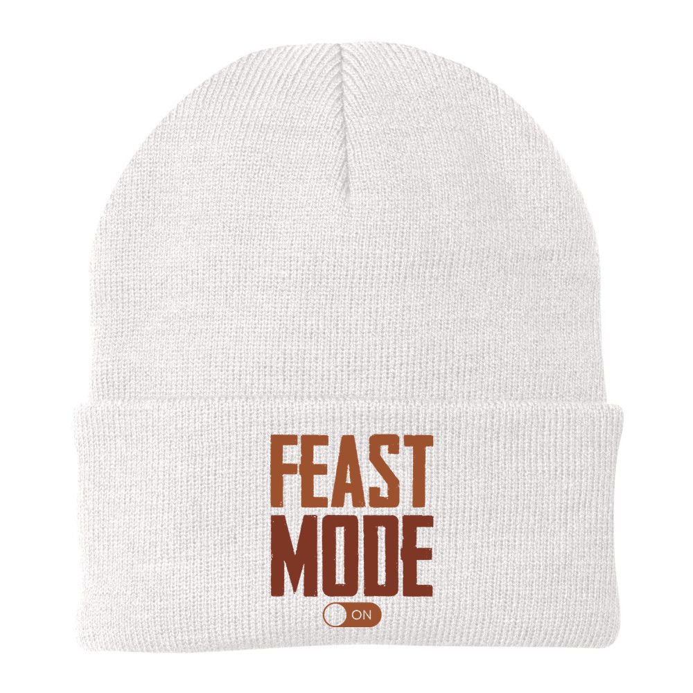 Feast Mode On Funny Thanksgiving Holiday Beanie