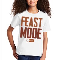 Feast Mode On Funny Thanksgiving Holiday Kids T-Shirt