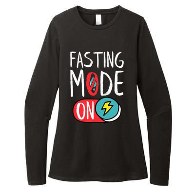 Fasting Mode On Ramadan Weight Loss And Fasting Womens CVC Long Sleeve Shirt