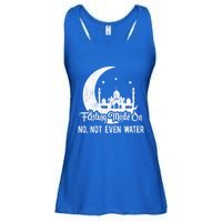 Fasting Mode On No Not Even Water Islamic Ramadan Kareem Meaningful Gift Ladies Essential Flowy Tank