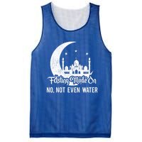 Fasting Mode On No Not Even Water Islamic Ramadan Kareem Meaningful Gift Mesh Reversible Basketball Jersey Tank