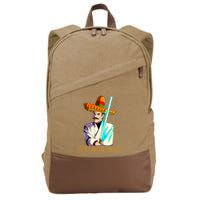 Funny Mexican Obi Juan Movie Parody Nerd Cinco De Mayo Gift Cotton Canvas Backpack