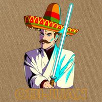 Funny Mexican Obi Juan Movie Parody Nerd Cinco De Mayo Gift Cotton Canvas Backpack